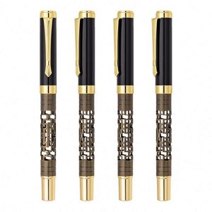 High Quality Luxury Custom Custom Logo Metal Roller Ballpoint <b>Pens</b> 0.7mm Executive Business School Office Use Perfect Gift - Product Image 1
