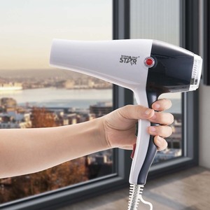 Sèche-cheveux Winning Star 220V, moteur DC, double vitesse, avec concentrateur et diffuseur pour air chaud et froid - Product Image 4