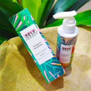 غسول تسمير طبيعي بالكامل عضوي لإتقان البشرة بدون شمس عناية فورية ببرونزي ذاتي غني بالبشرة من جميع المكونات الطبيعية - Product Image 2