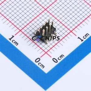 XDZ127-2-04-S-1.0-G1 Pin Header SMD,P=1.27mm Connector 2x4P 1.27mm Pin Header Vertical Mount - Product Image 1
