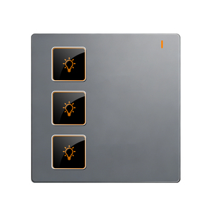 Interrupteur intelligent WiFi Lanbon L10X, <span class=keywords><strong>bouton</strong></span> <span class=keywords><strong>poussoir</strong></span> WiFi, connexion réseau 2,4 GHz, fil neutre, avec commande vocale Alexa Google Home - Product Image 1