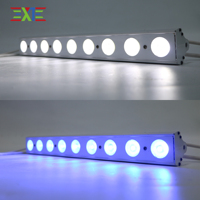 XJ 100W Segment Control Wall Wash Light 9*10W RGBW 4in1 LED Stage Effect Light pour Concerts Bars DJ Party