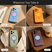 Coque de téléphone iPhone 14 Pro Max 2 en 1, imprimée bicolore, hybride TPU PC, antichoc, 8 couleurs, vente en gros