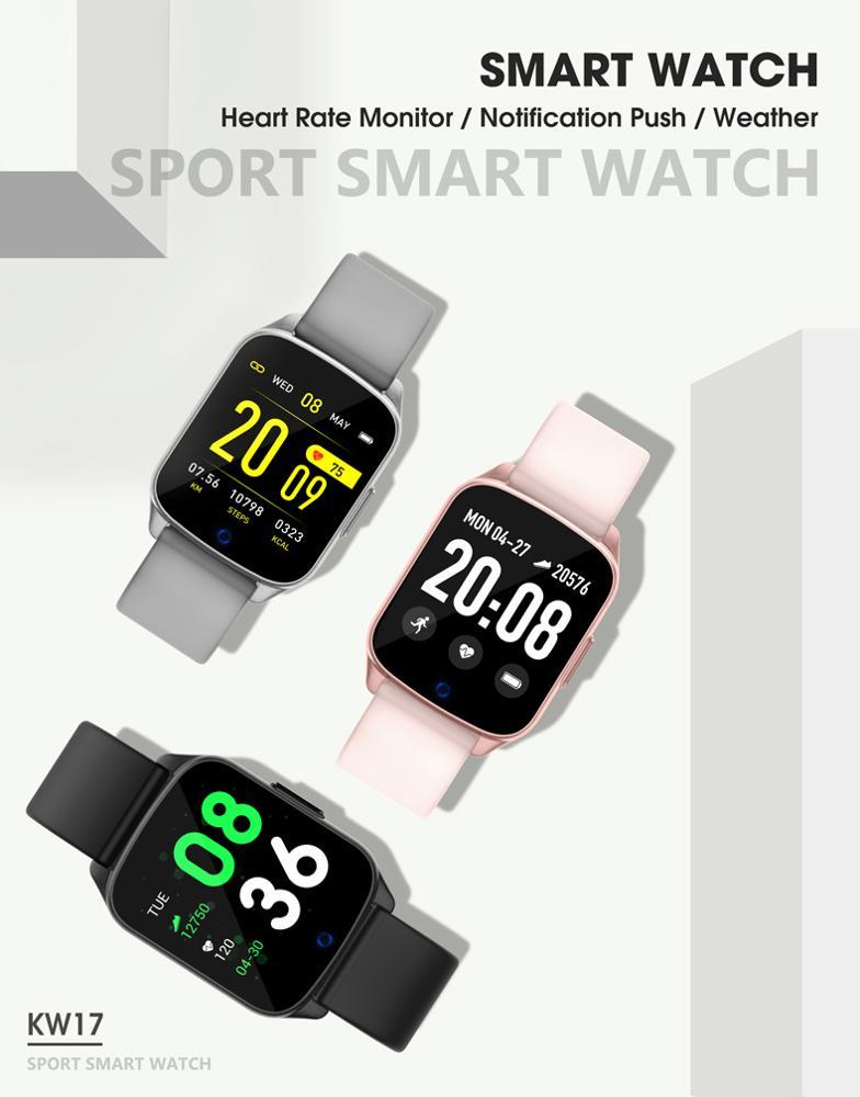GFORDT OEM KW17/Pro Pas Cher Smartwatch Bluetooth Smart Montre Apple