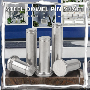 Fourniture directe usine Goupille de positionnement M1.5x6 en acier inoxydable 304 plaqué argent, à tête plate et à rainure pour axe - Product Image 2
