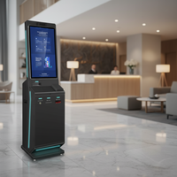 Kiosque de paiement libre-service OEM avec écran tactile, taille et couleur personnalisées, LCD sur pied pour les marques de détail