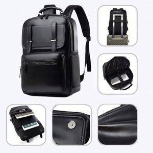 New Wholesale Custom Logo Large Capacity Travel <b>Backpack</b> Waterproof Fashion PU Unisex High Quality Laptop Zipper Polyester - Product Image 6
