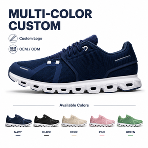 Baskets décontractées unisexes avec logo personnalisé, chaussures de marche légères, chaussures de sport, vente en gros directe d'usine - Product Image 3