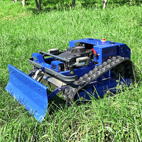 Cortadora de Césped Robótica Inteligente Industrial de 4 Tiempos, Motor Diésel de 9 HP y 224 cc, para Jardines Australianos con Evaluación del Terreno