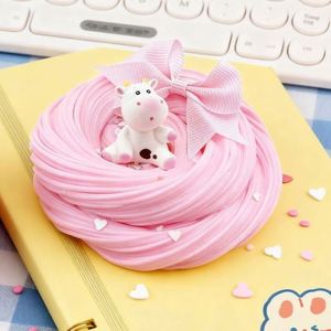 ชุดดินปั้นสีสันสดใสคุณภาพสูง เนื้อสัมผัสนุ่ม ชุดทำสไลม์เนย DIY ของเล่นเสริมพัฒนาการ เหมาะสำหรับการสั่งซื้อแบบขายส่งและผู้ซื้อปลีก - Product Image 3