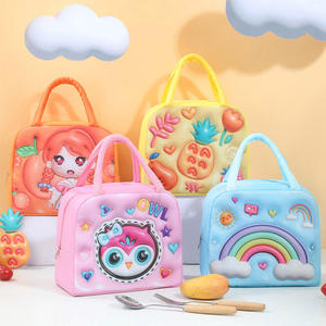Factory 3d Print Lightweight Cartoon Tote Cooler <b>Bag</b> for School Student Thermal Insulated Kids Lunch <b>Bag</b> - Product Image 1