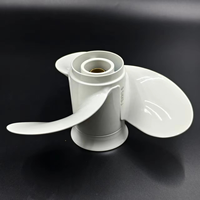 Nouvelle Hélice Hors-Bord Haute Performance 683-45945-00-EL pour Moteurs Yamaha 9.9-15HP, 3 Pales, Pas de 9 Pouces, Rotation Droite, Caoutchouc