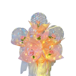 Decoración de Año Nuevo, Decoración de Fiesta de Boda, Flores LED, Globo Bobo, Decoración de Fiesta de San Valentín - Product Image 1