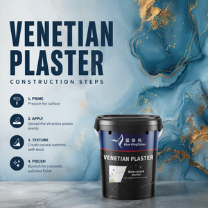 Revestimiento de yeso veneciano para tiendas minoristas, efecto mármol, para paredes de <span class=keywords><strong>concept</strong></span> stores - Product Image 6