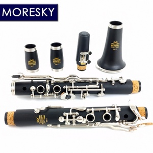 Clarinete MORESKY Sistema Oehler, Afinación en Mi, Ebonita/Goma Dura, 18 Llaves, E811 - Product Image 1