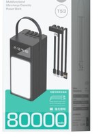 Banques d'alimentation pour téléphone 100000mah Powerbank 50000 Mah 20W Sortie de puissance avec batterie Li-Polymère