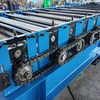 Máquina Perfiladora de Láminas de Acero Corrugado de Alta Velocidad con Producción de Paneles de Zinc y Caja de Engranajes con Motor