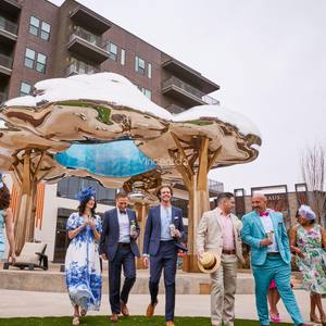 सिरका आधुनिक क्लाउड ट्री स्टेनलेस स्टील मूर्तिकला आउटडोर मूर्तिकला फैक्टरी - Product Image 5