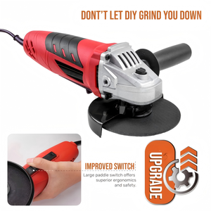 เครื่องเจียรไฟฟ้าแบบมือถือ DIY 500W 11000 รอบต่อนาที พร้อมสวิตช์แบบกด สำหรับงานอเนกประสงค์ - Product Image 4