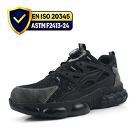 Chaussures de sécurité à embout d'acier respirantes, légères, anti-chocs, antidérapantes, anti-perforation, pour travaux industriels et de construction