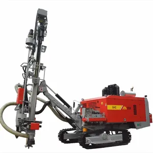 jieyaB4A Fully hydraulic open 21m mine drilling rig submersible hole drilling machine with mobile air compressor