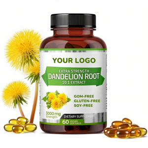 Hot bán bổ sung lưu thông bạch huyết hỗ trợ Atisô sữa cây kế lá chiết xuất bồ công anh gốc Softgel viên nang cho sức khỏe - Product Image 1