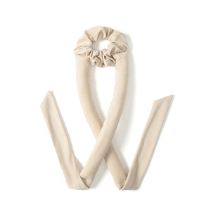 U Shape Hair <b>Tie</b> Pink Long Bowknot Design Damage Free Daily Use - Product Image 2