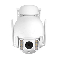 Cámara de Seguridad IP PTZ Camhi Pro 5MP 8MP 4K con Zoom Óptico 5X, Seguimiento Humano, Wifi 2.4g 5G, 4G, Audio Bidireccional, Visión Nocturna a Color de 50m