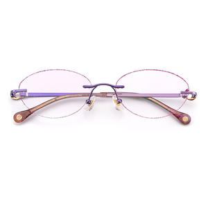 Kim Cương Cắt Ánh Sáng Xanh Chặn Kính Kính Không Khung - Product Image 5