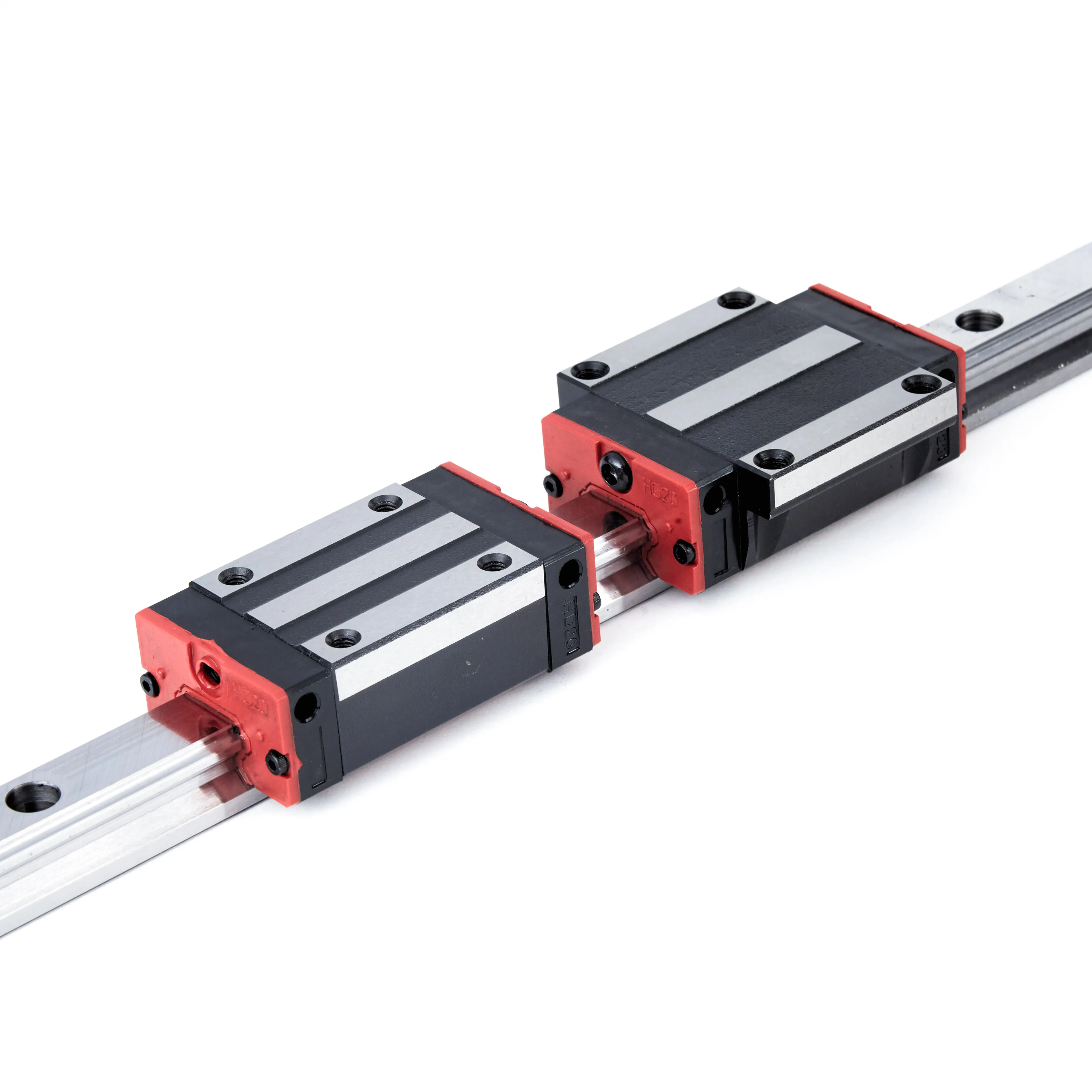 Nuevo 1pcs riel lineal de guía de HGR15 600mm / 650mm 1pcs de bloque lineal transporte HGH15CA o HGW15CA slider CNC piezas pista