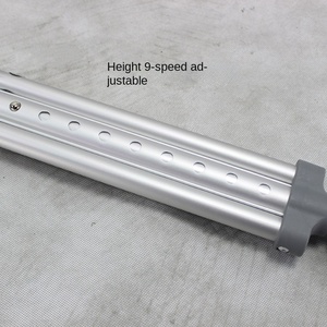 Костыли RAFU RF1001CE - 3 регулировки высоты, регулировка застежкой, складывание без инструментов - Product Image 4