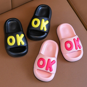 Light-weight Cartoon OK Design Outdoor Toddler <b>Slippers</b> Summer Eva Kids Children Kid's Sandals Kids Eva <b>Slipper</b> - Product Image 2