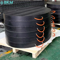 Nouvelles patins stabilisateurs en PEHD personnalisés pour grues, supports de grue robustes, patins de stabilisation en plastique pour grues