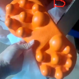 Versión Actualizada: Masajeador Lumbar de Diseño Ergonómico para Alivio del Dolor Espinal, Relajación y Estiramiento, con Almohadillas Adhesivas de Espuma EVA para la Cintura - Product Image 6