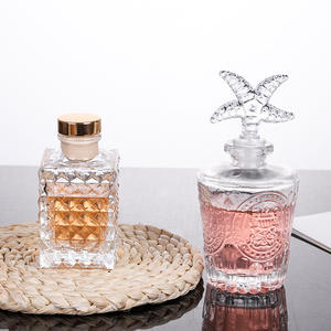 Bouteille d'aromathérapie sans feu bricolage rotin fleur séchée diffuseur récipient parfum bouteille en verre - Product Image 2