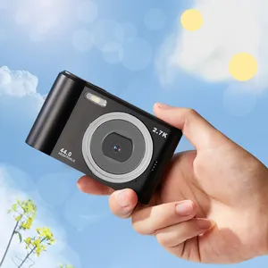 2.7K compact digital 8X zoom mini HD digitail fotocamera per bambini studente campus camera
