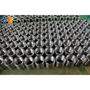 Small Size CNC Machining Stainless Threaded Shaft Sleeves for Custom