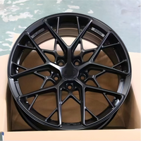 Jantes forgées Hyper Black Deep Dish de 20 pouces en alliage d'aluminium A6061-T haut de gamme, forgeage direct, ajustement personnalisé pour 718 A7 M4