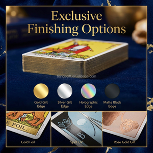 Juego de 78 Cartas del Tarot Originales Profesionales, Baraja Clásica Tradicional para Adivinación, Proveedor de Fábrica al por Mayor - Product Image 6
