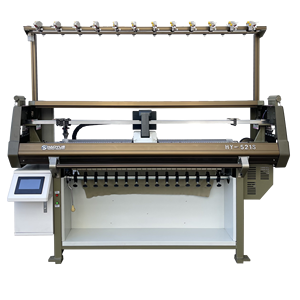 Machine à tricoter double professionnelle à grande vitesse (1,6 m/s) et contrôle informatisé pour cols d'uniformes scolaires - Product Image 4