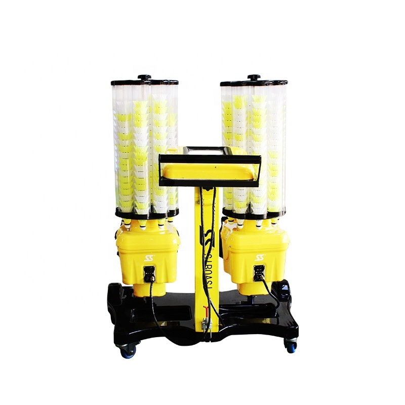 SIBOASI Intelligente Badmintonmaschine Modell 8025 Badminton-Wurfmaschine mit 2 Einzelmaschinen****^^^^ https://www.siboasi.com