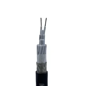 ABS/BV/CCS 1mm2 2 Core XLPE Insulated Braid Shielded Armored Flame-retardant Shipboard Control Cable For Offshore Installation