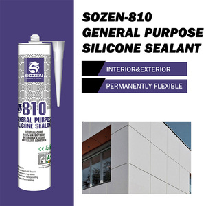 Scellant adhésif polyvalent <span class=keywords><strong>SOZEN</strong></span> 810, silicone neutre pour verre architectural - Product Image 5