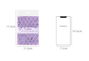15 unids/pack Material papel escritura a mano temperatura serie gasa manual decoración Collage Material creativo - Product Image 6