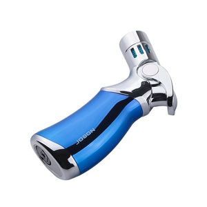 Jobon ZB659 Allume-cigare coupe-vent au <span class=keywords><strong>butane</strong></span> avec design moderne Construction en acier inoxydable Flamme à pulvérisation directe - Product Image 6