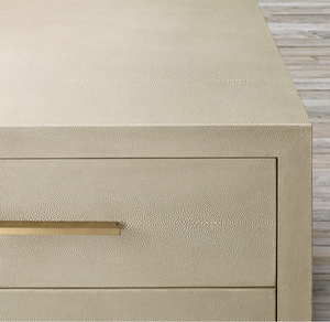 रहुहिल अनुकूलित आधुनिक ठोस लकड़ी 2 दराज बंद नाइटस्टैंड शेग्रीन-एम्बेड नाइट स्टैंड शेग्रीन-एम्बेड - Product Image 6