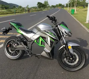 Motocicleta elétrica de 10000w com bateria de lítio, velocidade máxima de 150 km/h, com bateria