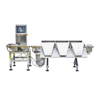 Intelligente transportband weeg- en sorteermachine, automatische digitale transportband weegcontrole, OEM ODM roestvrij staal 1g