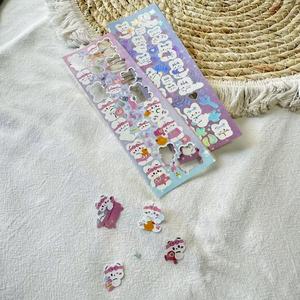 แผ่นสติกเกอร์ตัดจูบน่ารักสำหรับเด็กผู้หญิงตัวเล็ก - Product Image 1