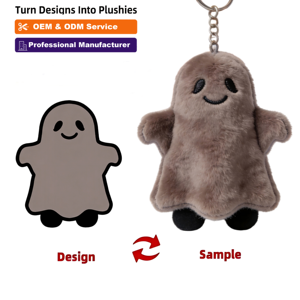 Maßgefertigter Plüschtier-Charakter-Schlüsselanhänger aus PP-Baumwolle, Hersteller und Lieferant für Personalisierte Cartoon-Figuren-Plüschtiere - Product Image 3